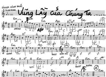 Vũng Lầy Của Chúng Ta sheet nhạc đệm