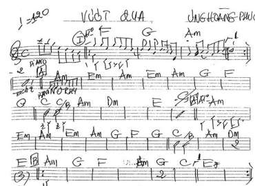 Vượt Qua sheet nhạc đệm