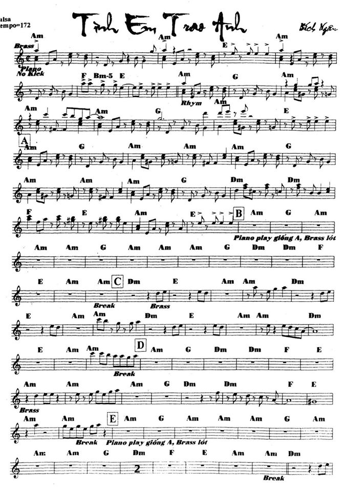 Tình Em Trao Cho Anh