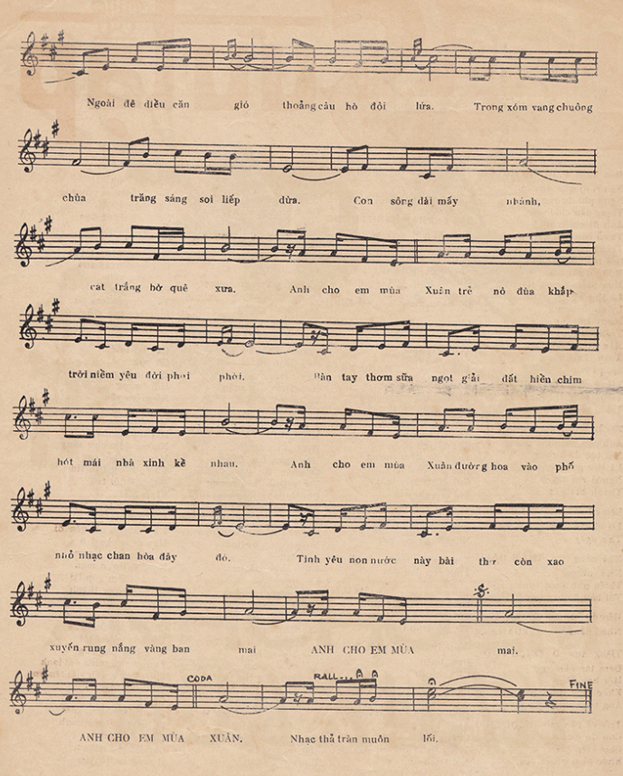 Anh Cho Em Mùa Xuân