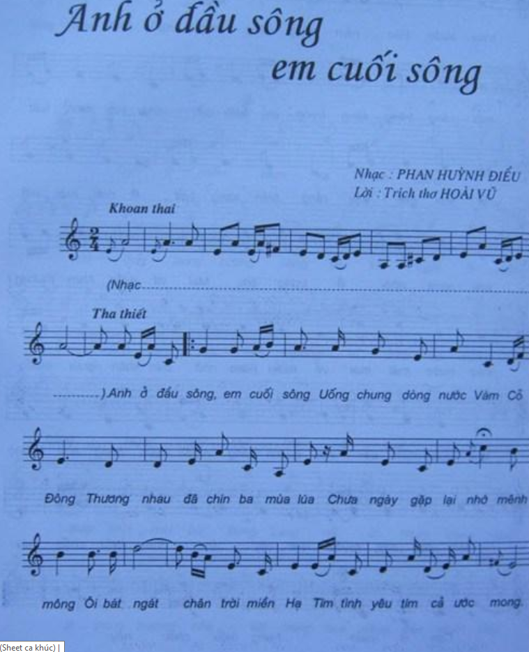 Anh Ở Đầu Sông Em Cuối Sông