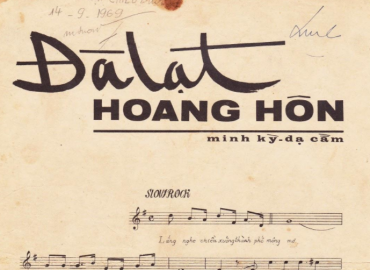 Đà Lạt Hoàng Hôn Sheet Nhạc 