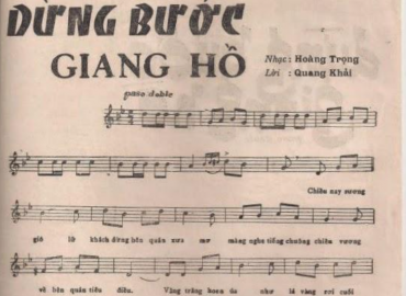 Dừng Bước Giang Hồ Sheet Nhạc