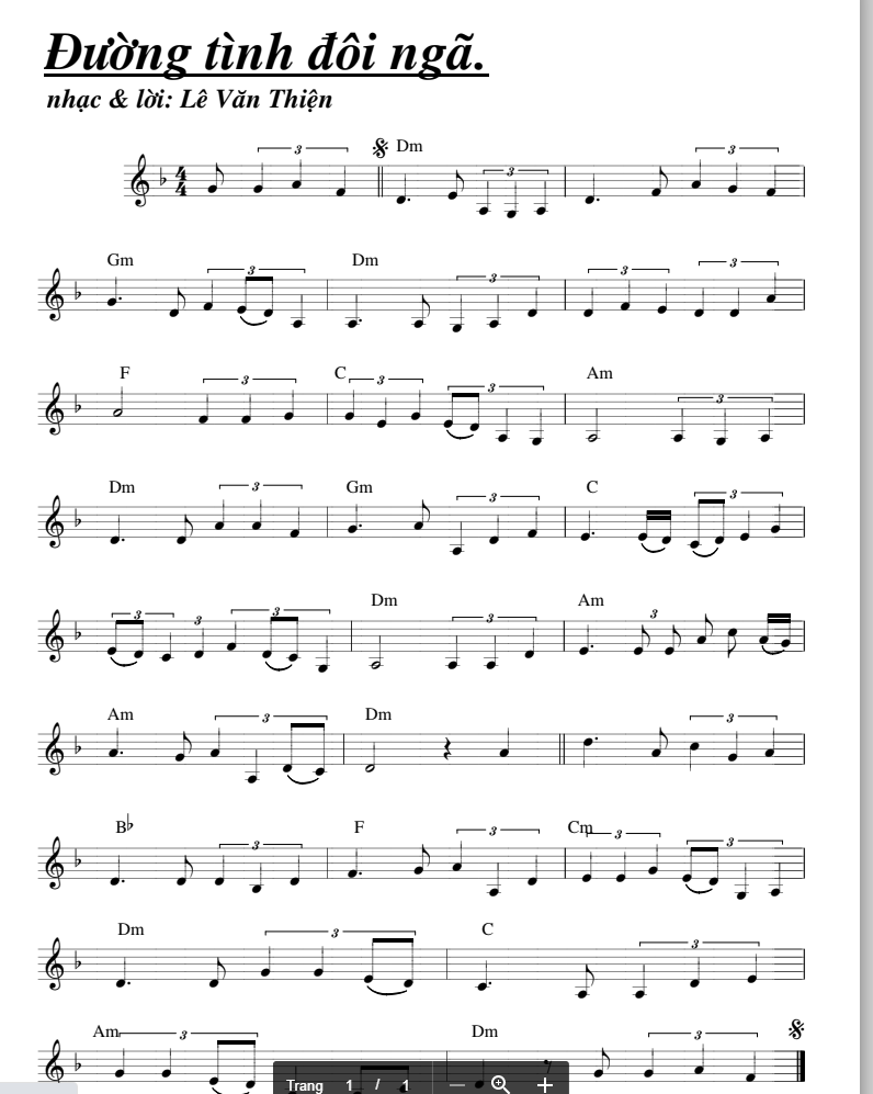 Đường Tình Đôi Ngã