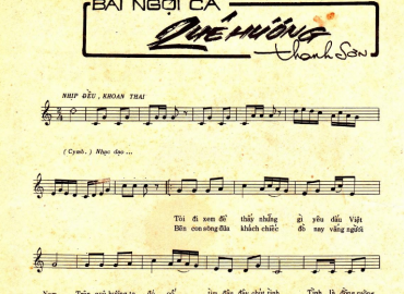 Bài Ngợi Ca Quê Hương Sheet Nhạc