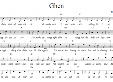 Ghen Sheet Nhạc