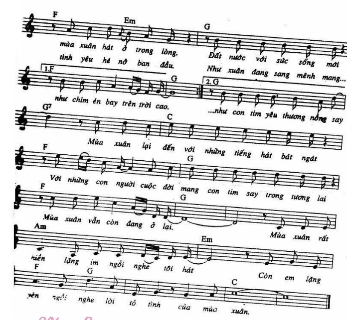 Lời Tỏ Tình Của Mùa Xuân