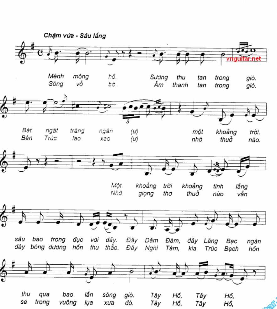 Một Thoáng Tây Hồ