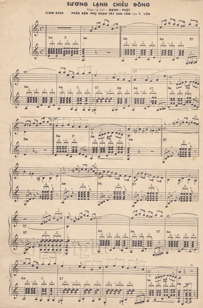 Sương Lạnh Chiều Đông