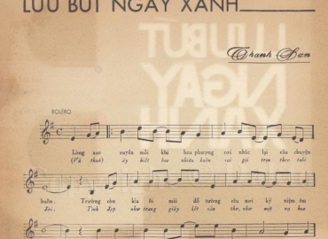 Lưu Bút Ngày Xanh Sheet Nhạc
