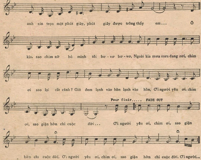 Người Yêu Và Con Chim Sâu Nhỏ