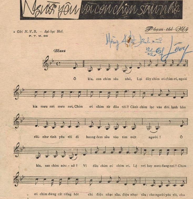 Người Yêu Và Con Chim Sâu Nhỏ