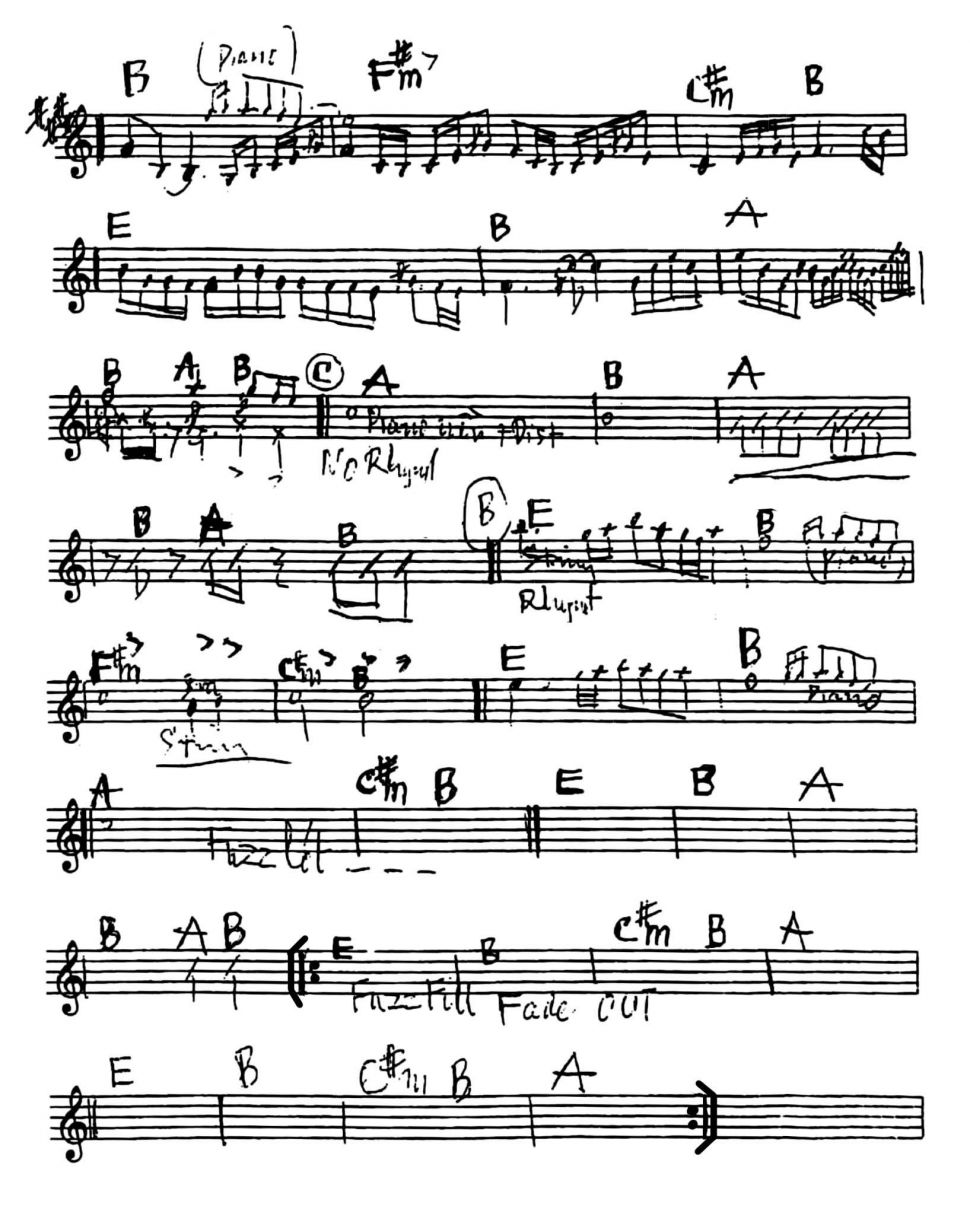 A Natural Woman sheet