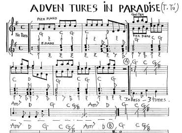 Adventures In Paradise sheet