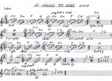 All Around The World sheet