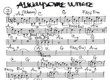 Alway Some Where sheet