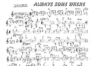 Always Some Where sheet