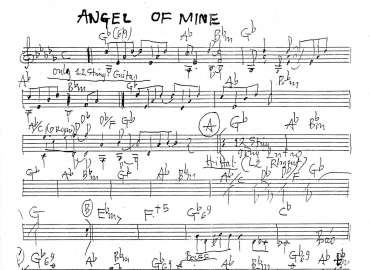 Angel Of Mine sheet