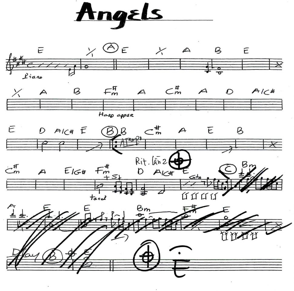 Angels sheet
