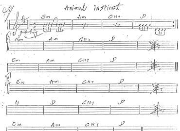 Animal Instinct sheet
