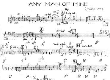 Any Man Of Mine sheet