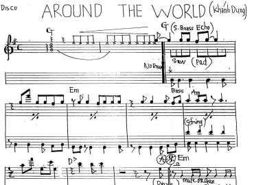 Around The World sheet