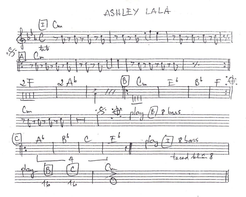 Ashley Lala sheet