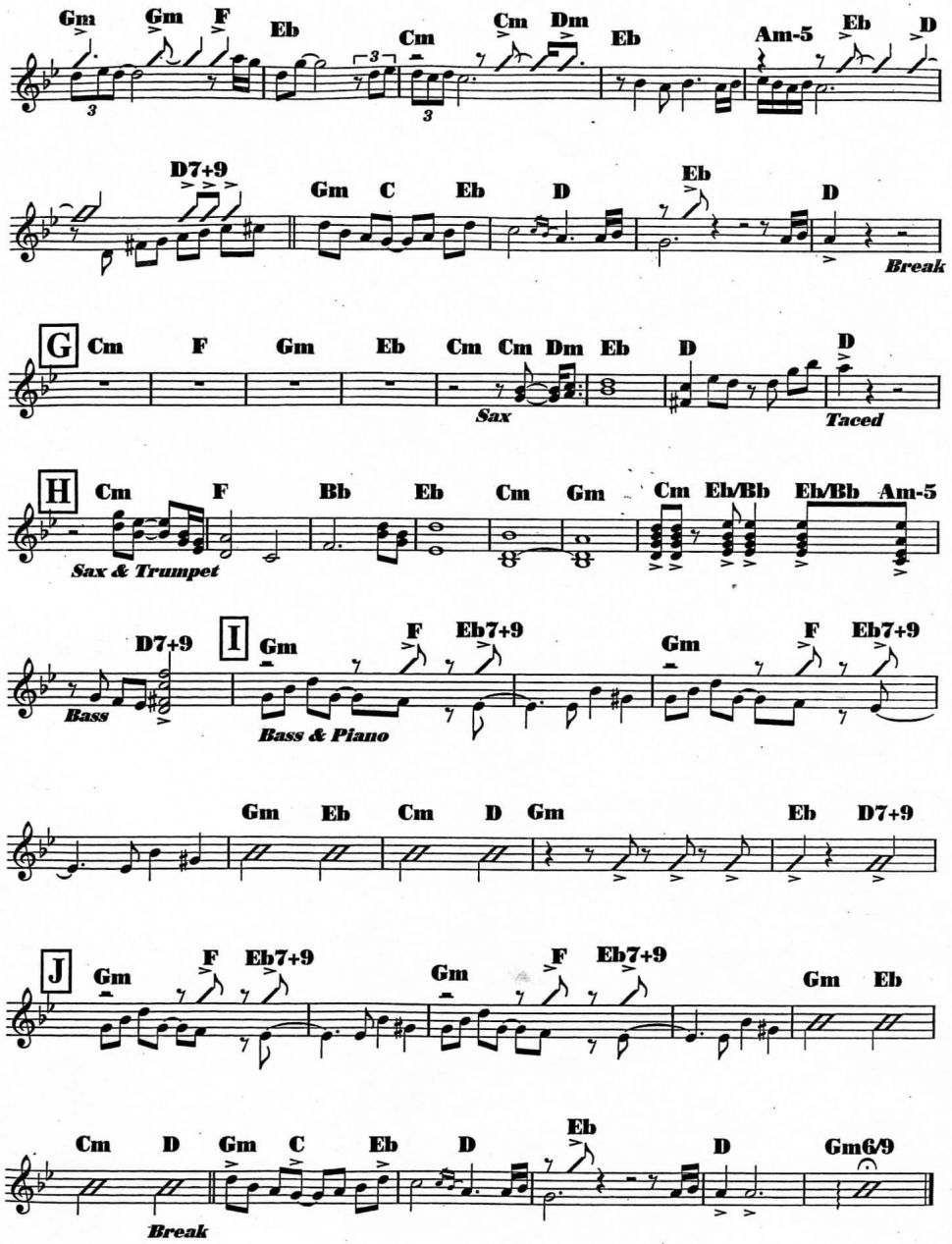 Becaused you love me Sheet