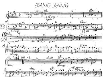 Bang Bang sheet