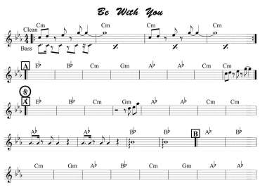 Be With You Sheet