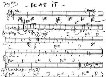 Beat it sheet