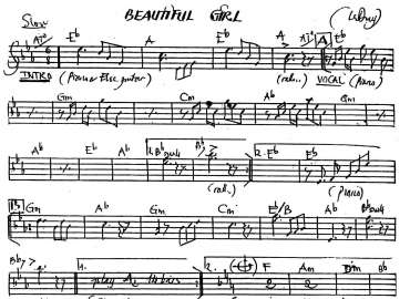 Beautifun girl sheet