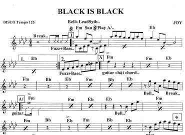 Black is Black sheet