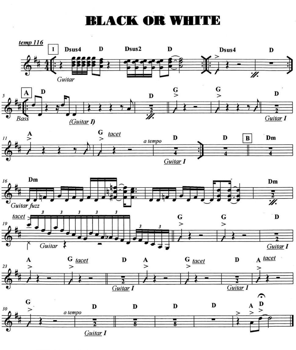 Black or white sheet