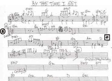 By The Time I Get Sheet