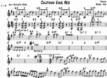 Califonia King Beg sheet