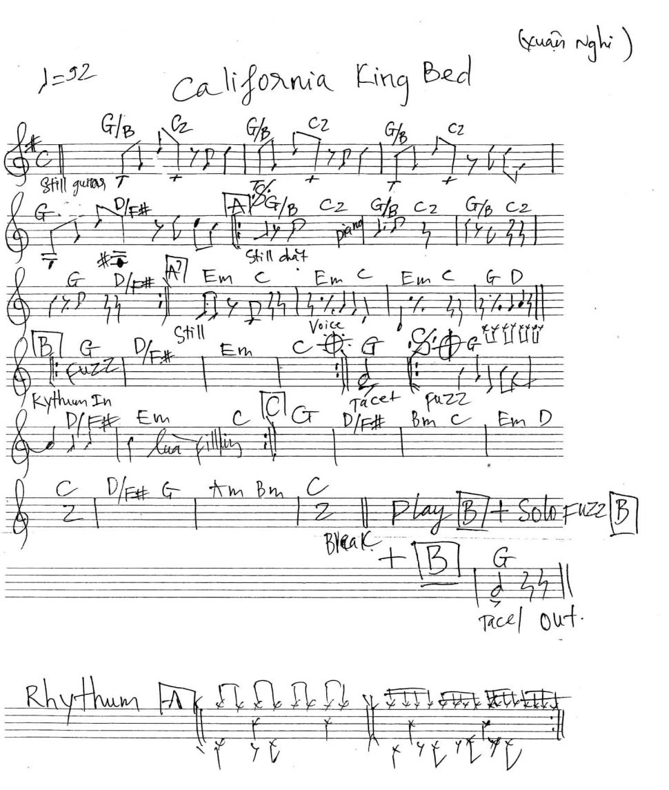 California King Bed sheet