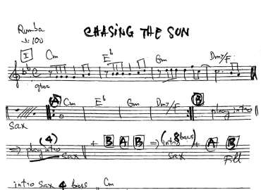 Chasing The Son sheet