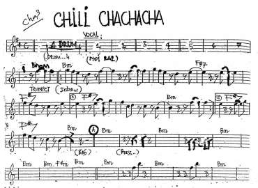 Chili Cha Cha Cha sheet