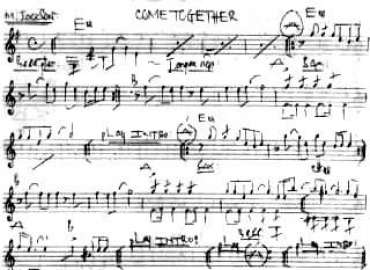 Come Together sheet