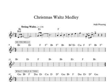 Christmas Waltz Medley sheet