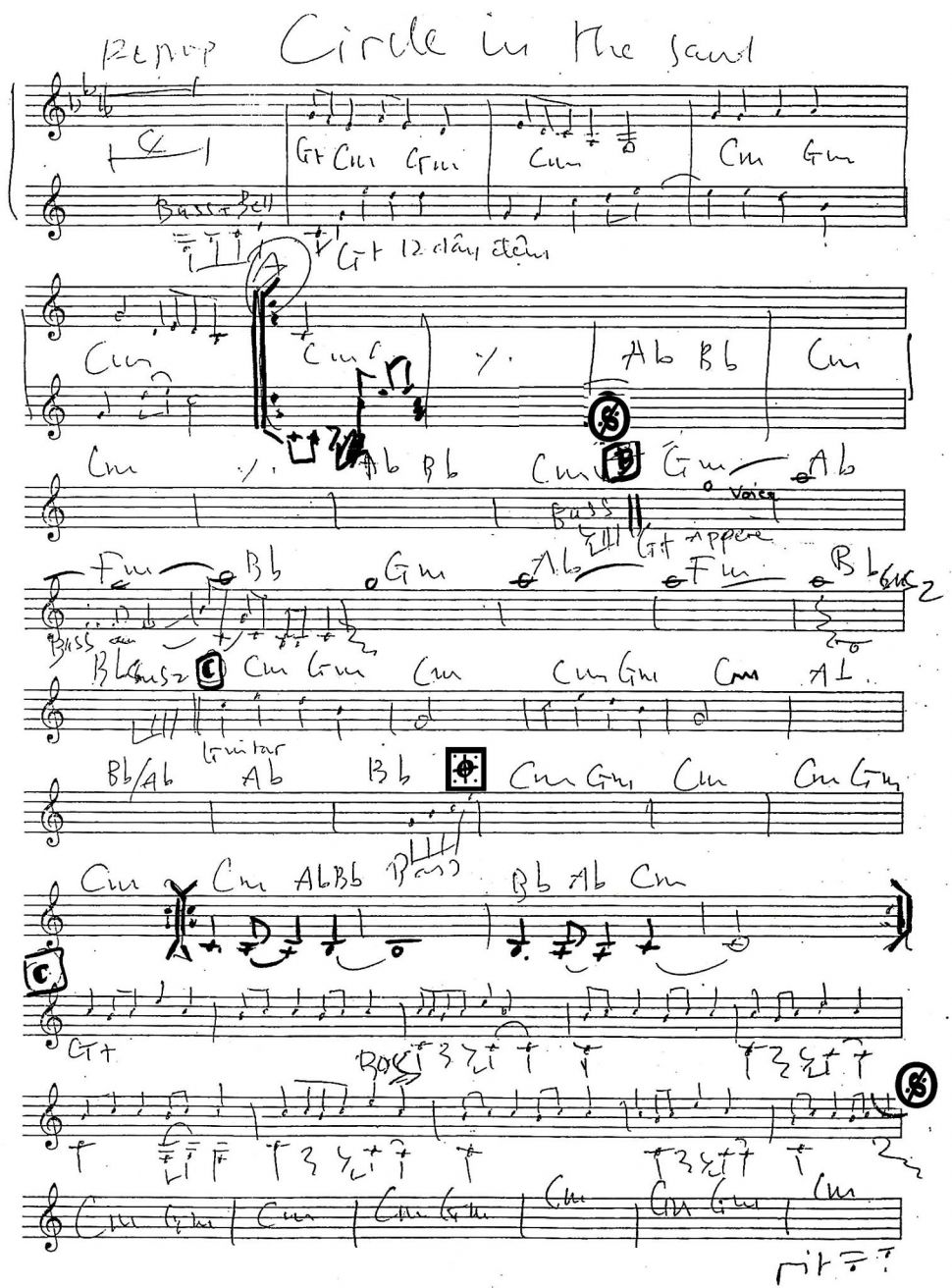 Circle In The Sant sheet