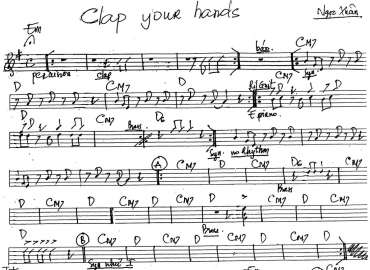 Clap Your Hands sheet