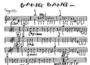 Bang Bang sheet 