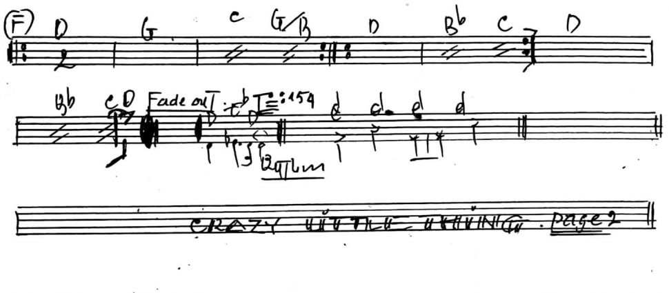 Could You Be Loved sheet