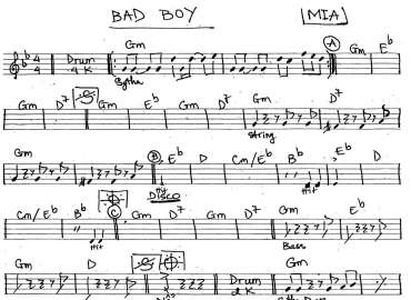 Bad Boy sheet