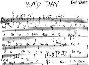 Bad Day sheet