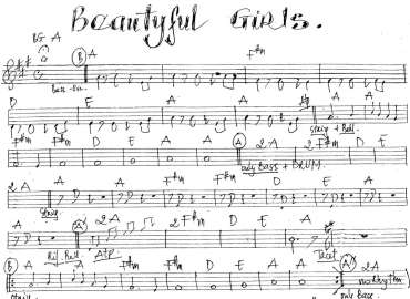 Beautyful girls sheet