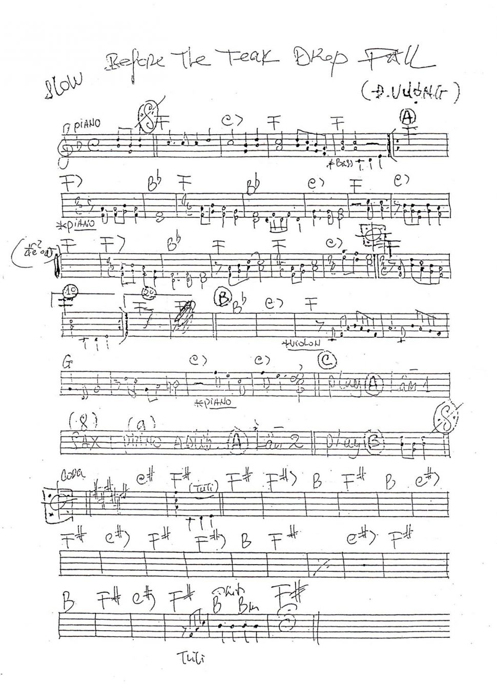 Befone the teak drep fall sheet