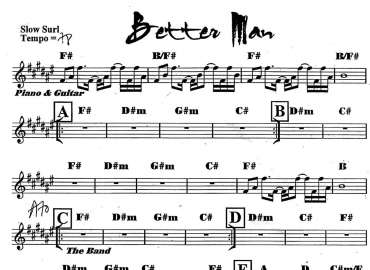 better man sheet